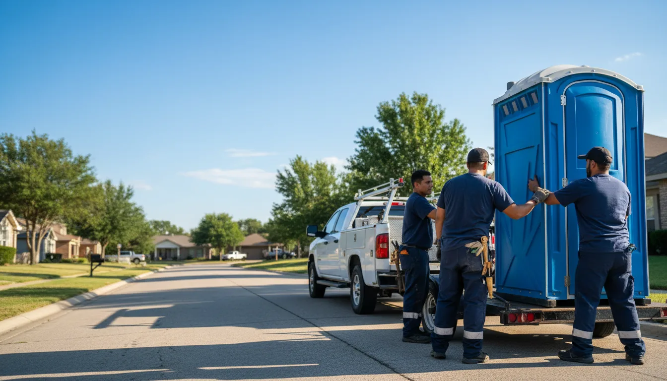 Portable Toilet Rental in Effie, LA near me